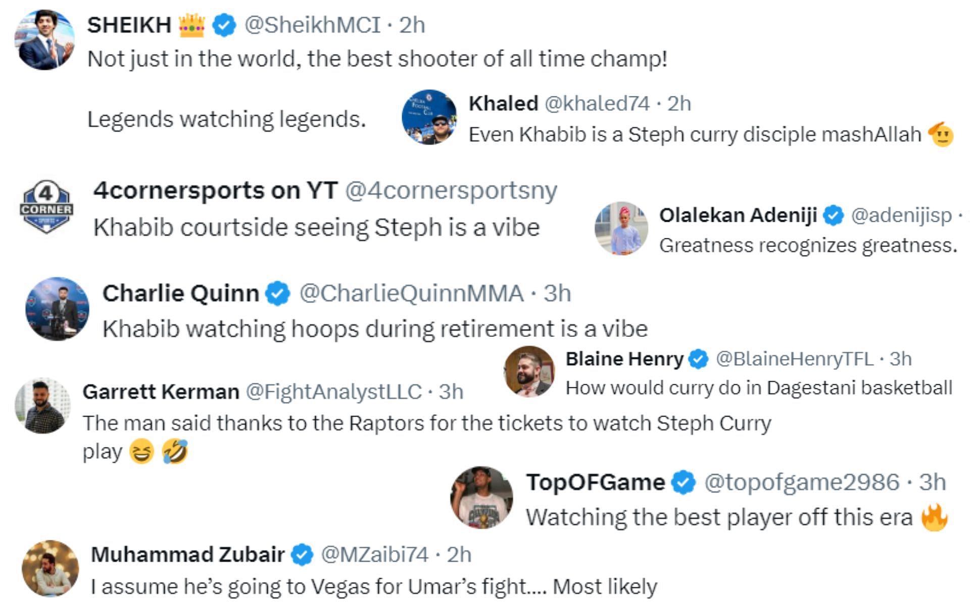 Screenshots courtesy @TeamKhabib on X